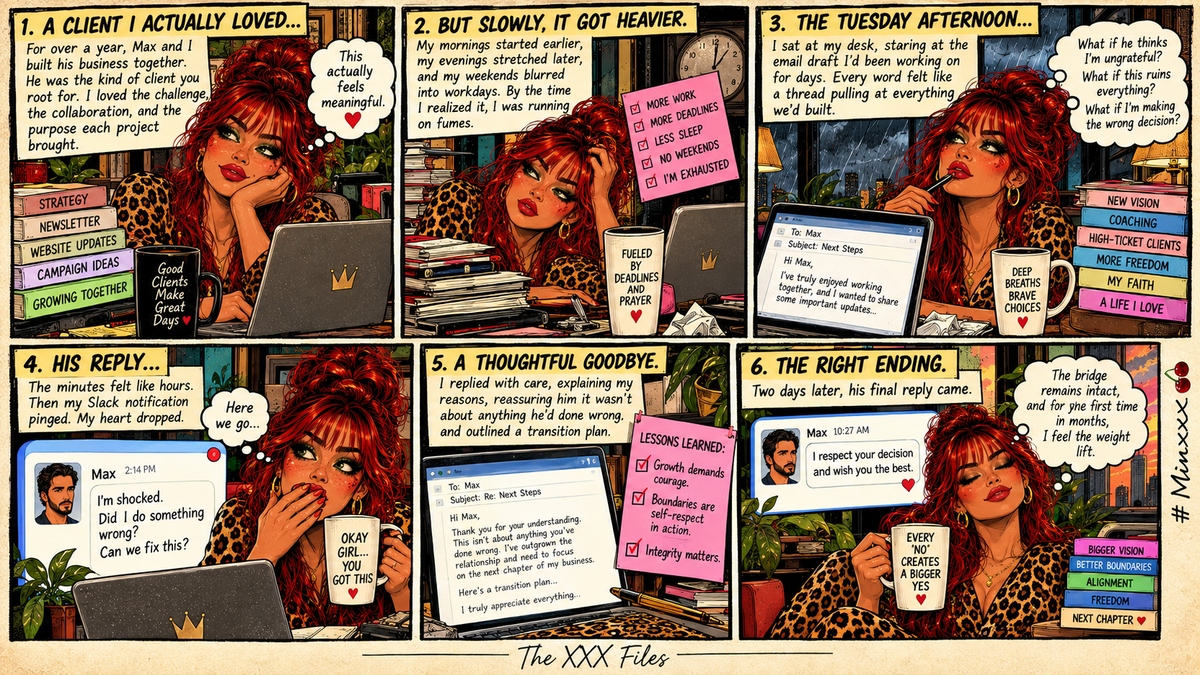 I Broke Up With My Favorite Client. Yes, I Cried About It.